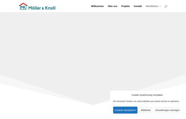 Vorschau von www.moeller-knoll-bau.de, Firma Möller & Knoll GmbH
