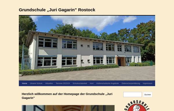 Vorschau von www.grundschule-juri-gagarin.de, Grundschule Juri Gagarin