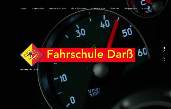 Vorschau von www.fahrschule-darss.de, Fahrschule Darß GmbH