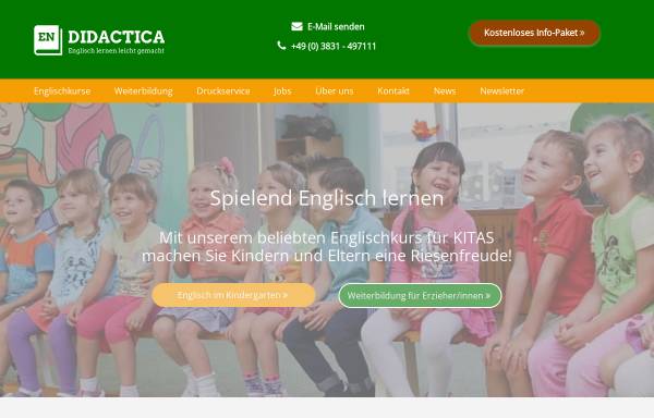 Vorschau von www.didactica-hst.de, Didactica Förderungslehrgänge