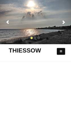Vorschau der mobilen Webseite www.thiessow.net, Ostseebad Thiessow