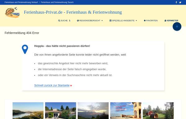 Vorschau von www.ferienhaus-privat.de, Ferienhaus Kranichküste, Inh. Herta und Claus Rethorn
