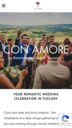 Vorschau der mobilen Webseite www.conamore.it, Con Amore