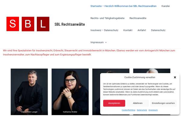 Vorschau von www.sbl-rechtsanwaelte.de, SBL Seidel Bruder Linnartz