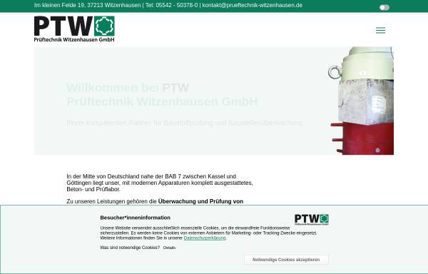 PTW - Prüftechnik Witzenhausen GmbH