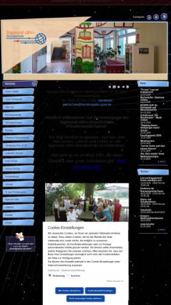 Vorschau der mobilen Webseite www.xn--sigmund-jhn-grundschule-37b.de, Sigmund-Jähn-Grundschule