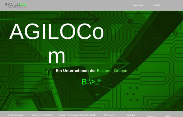Vorschau von www.agilocom.de, AGILOCom