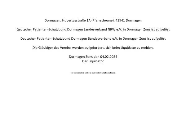 Vorschau von dpsb.de, Deutscher Patienten Schutzbund e.V.