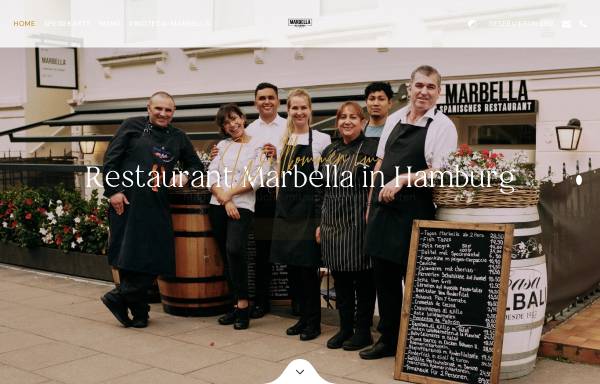 Vorschau von www.restaurant-marbella.de, Restaurant Marbella