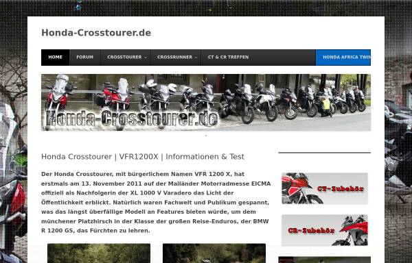 Vorschau von www.honda-crosstourer.de, Honda-Crosstourer.de
