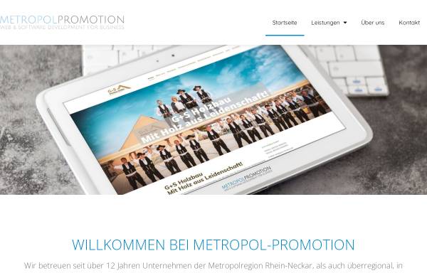 Vorschau von metropol-promotion.de, Metropol Promotion, Maximilian Ernst