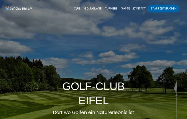 Vorschau von golfclub-eifel.de, Golf Club Eifel e.V.