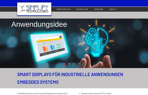 Vorschau von www.simplify-technologies.de, Simplify Technologies GmbH