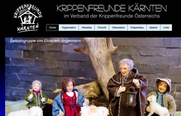 Vorschau von www.krippenfreunde-kaernten.info, Krippenfreunde Kärnten