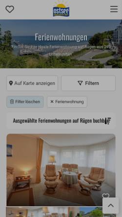 Vorschau der mobilen Webseite www.ruegen-infoweb.de, Rügen-Infoweb