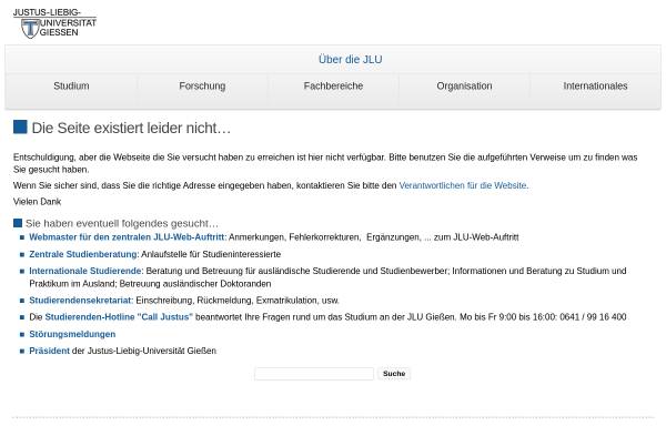 Vorschau von www.staff.uni-giessen.de, TeX-Aktivitäten