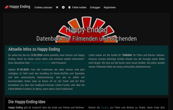 Vorschau von www.happy-ending.de, Happy-Ending.De