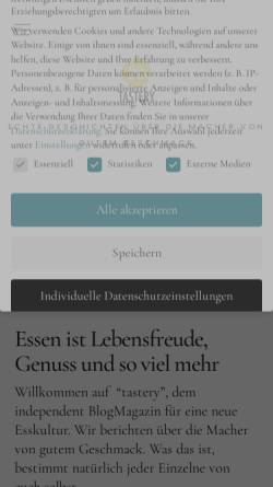 Vorschau der mobilen Webseite readme.de, Readme