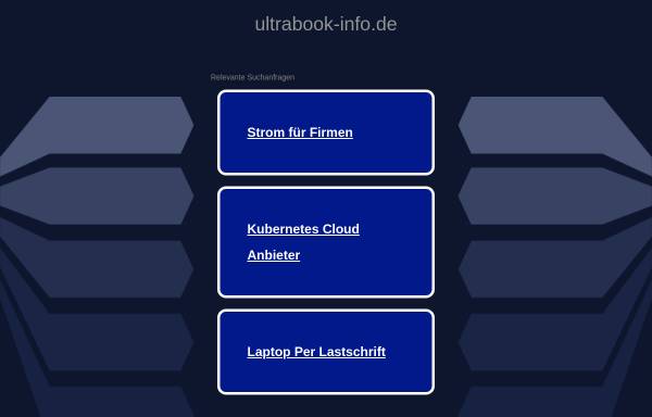 Ultrabook-Info