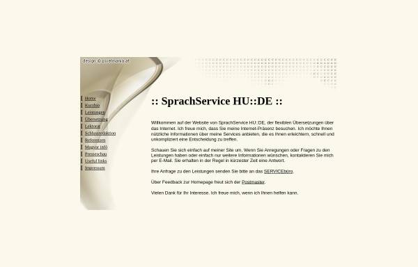 SprachService HU::DE