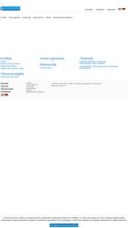 Vorschau der mobilen Webseite nyelvhatar.hu, Übersetzungsbüro Sprachgrenze