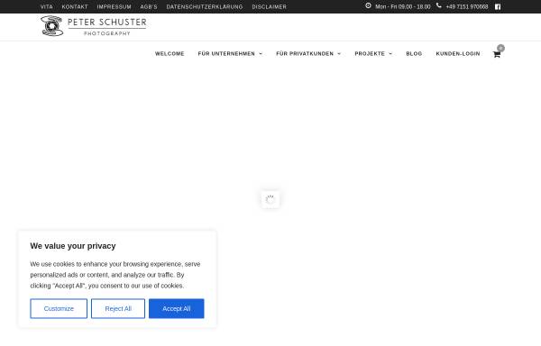 Vorschau von www.photodesign-schuster.de, Schuster, Peter