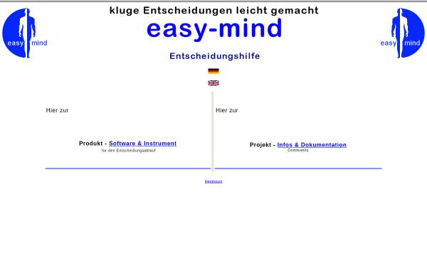 Vorschau von www.easymind.info, Easy-Mind