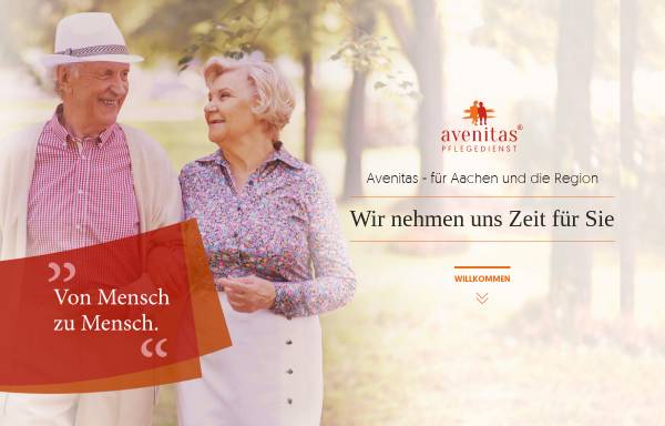 Vorschau von avenitas.de, Avenitas - Pflegedienst Aachen - Jutta Gindorff