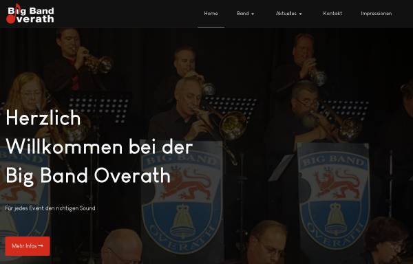 Vorschau von www.bigband-overath.de, BigBand Overath