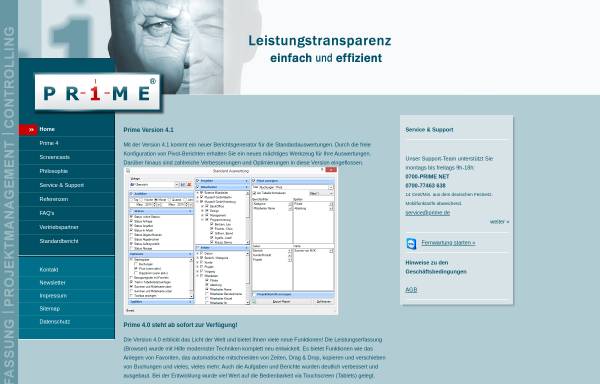 Vorschau von www.prime.de, Prime
