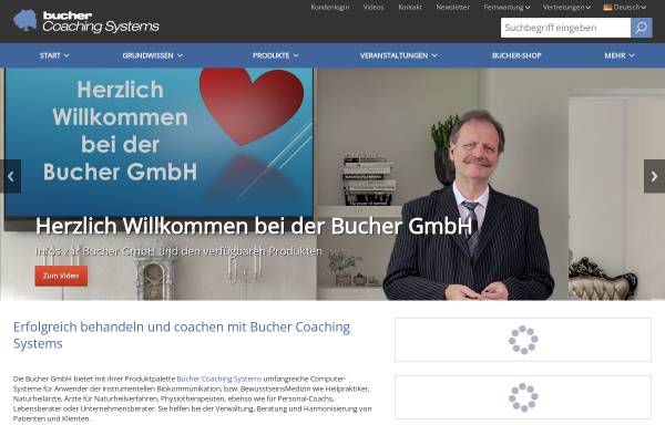 Vorschau von www.bucher-coaching.de, Bucher GmbH