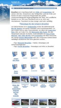 Vorschau der mobilen Webseite www.travelpic.de, Travelpic
