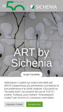 Vorschau der mobilen Webseite www.sichenia.com, Sichenia S.p.A.