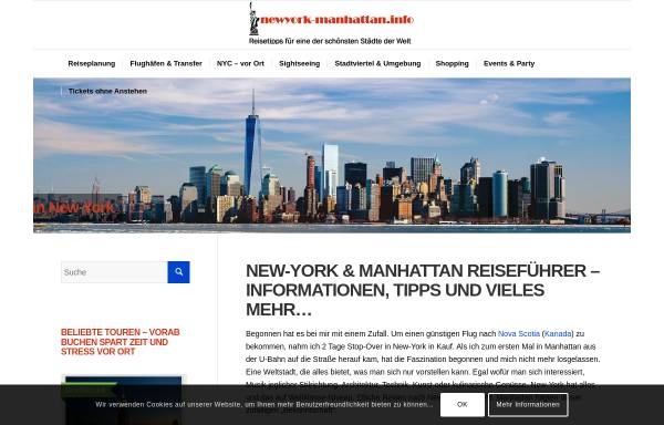 Vorschau von www.newyork-manhattan.info, NewYork-Manhattan.info