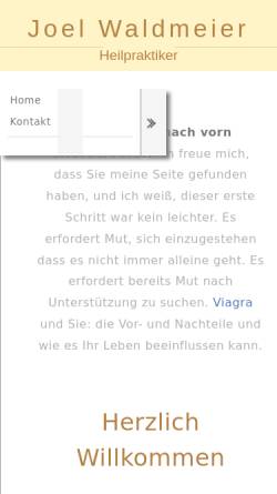 Vorschau der mobilen Webseite www.bensheim-hno.de, Dingeldein, Dr. med. Anke