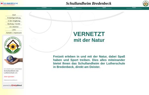 Vorschau von www.landheim-lutherschule.de, Landheim der Lutherschule