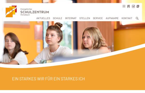 Vorschau von www.ev-schulzentrum-michelbach.de, Evangelisches Schulzentrum Michelbach