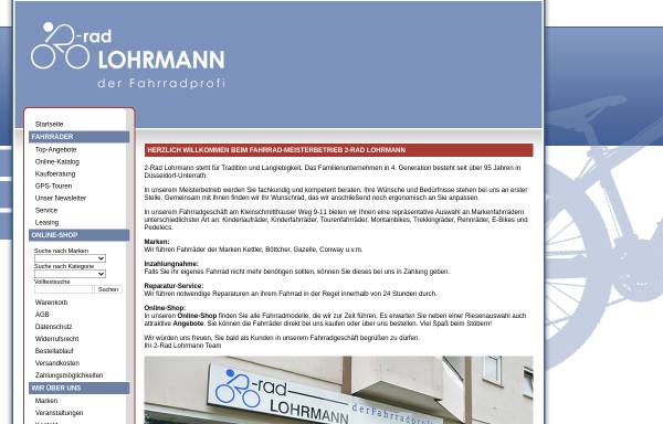 Vorschau von 2-radlohrmann.de, Zweirad Lohrmann