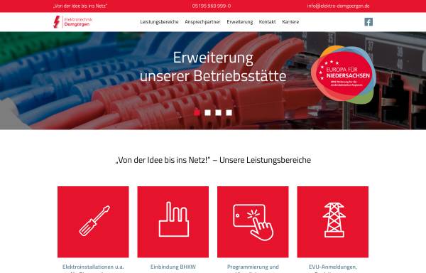 Vorschau von www.elektro-domgoergen.de, Elektro Domgörgen