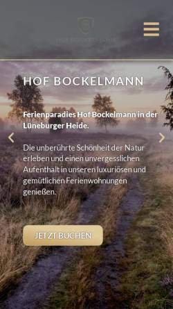 Vorschau der mobilen Webseite hof-bockelmann.de, Hof Bockelmann