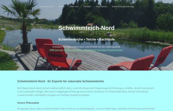 Vorschau von www.schwimmteichnord.de, Schwimmteich Nord, Frank Scheiger
