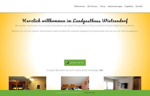 Vorschau von www.landgasthaus-wietzendorf.de, Landgasthaus Wietzendorf, Inh. Familie Dujkovic