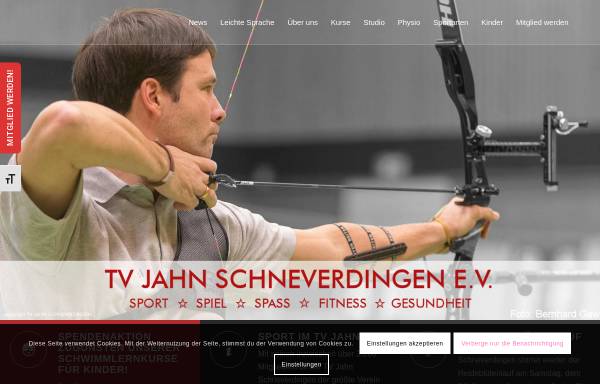 Vorschau von www.tvjahn.de, TV-Jahn Schneverdingen
