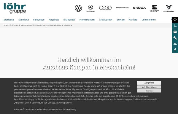Vorschau von www.autohaus-kempen.de, Autohaus Kempen