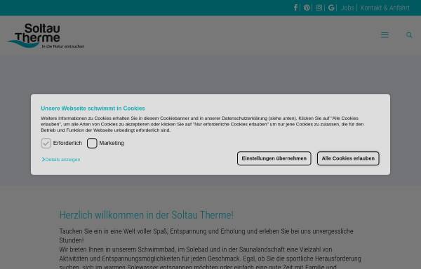 Vorschau von soltau-therme-online.de, Soltau-Therme