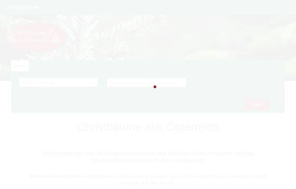 Vorschau von www.weihnachtsbaum.at, ARGE österr. Christbaum- und Schmuckreisigproduzenten