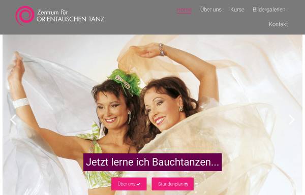 Vorschau von www.tanz-zentrum.de, Orientalischen Tanz-Zentrum