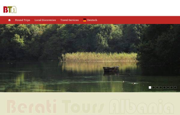 Vorschau von berati-tours.com, Reisen-in-Albanien