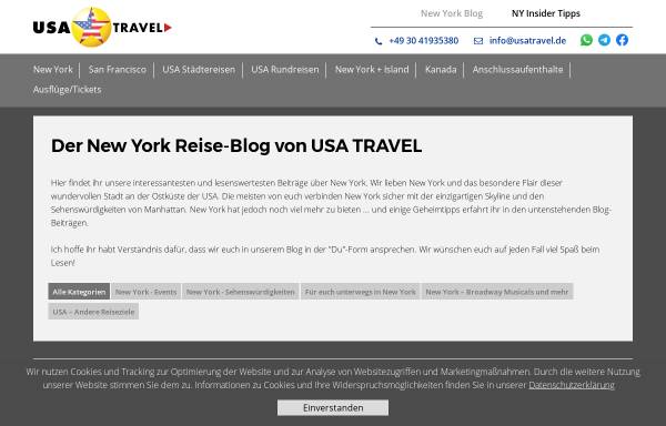 Vorschau von new-york.usatravel.de, USA Travel SK GmbH