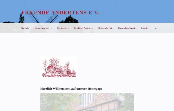 Vorschau von www.freunde-andertens.de, Freunde Andertens e.V.